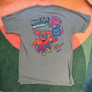 Kool Aid Retro Jammers Men’s T Shirt Logo Graphic Tee Novelty Size Medium